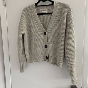 Frank and Oak Cropped Cardigan